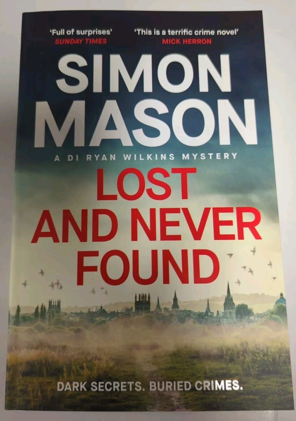 Simon Mason Lost and Never Found Book New Paperback