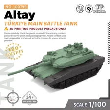 MRY-SFW 1/100 Military Model Kit T??rkiye Altay Main Battle Tank