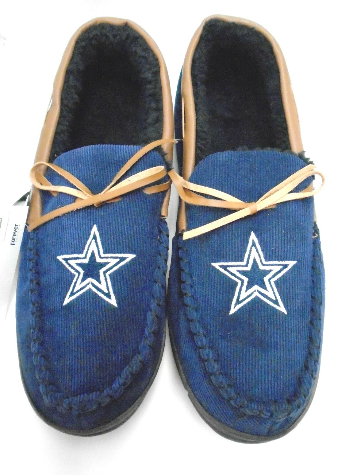 Men's Dallas Cowboys Corduroy Moccasins 