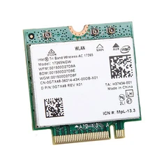 Intel Tri Band Wireless AC 17265 17265NGW WiGig 867M BT 4.0 Card hp 751892-001