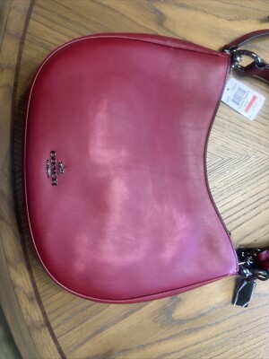 Coach Purse Nomad Hobo in Glovetanned Leather F36026