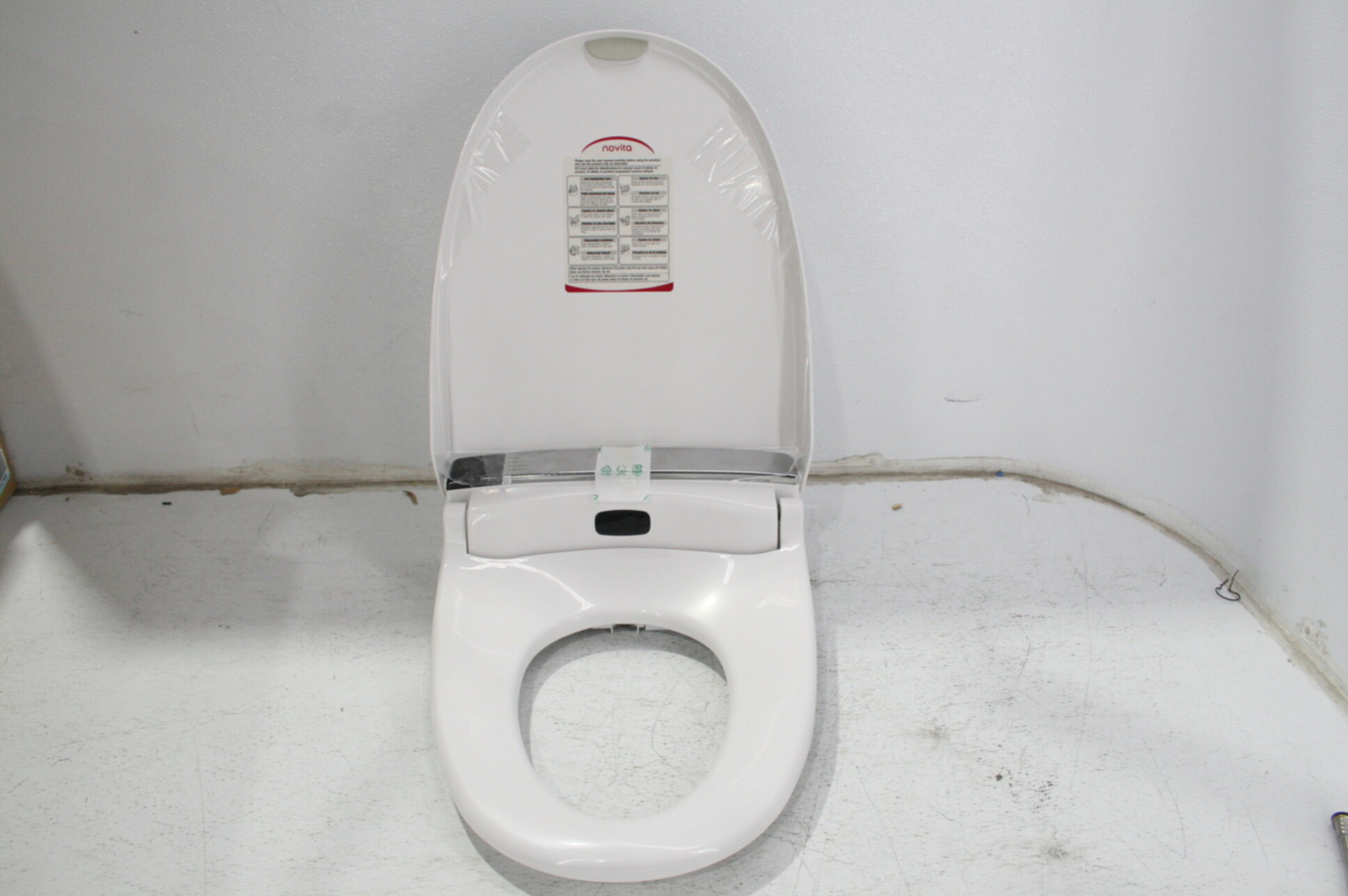 KOHLER Novita Elongated Bidet Seat White Heated Deodorizing Night Light