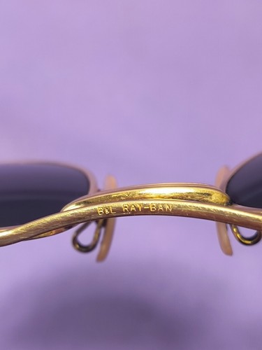 Occhiali da sole vintage anni 90 firmati Ray Ban e Bausch&Lomb/Regal150.1 - Foto 5 di 12