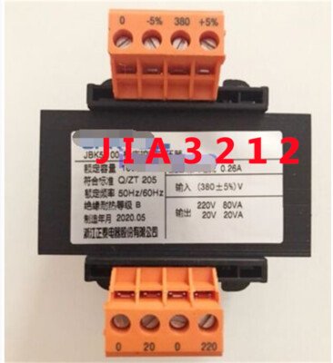 New For CHNT Transformer JBK5-100 Input voltage 380V Output voltage 220V  #WD10