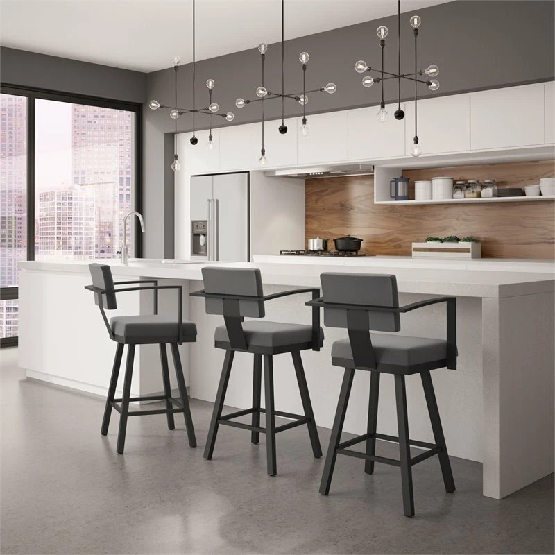 Amisco akers swivel bar stool deals