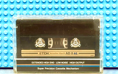 TDK AD-X 46 TYPE I BLANK CASSETTE TAPE (1) (USED) | eBay