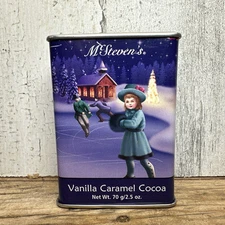 McStevens Vanilla Caramel Cocoa Spice Tin UNOPENED Vancouver Washington 365