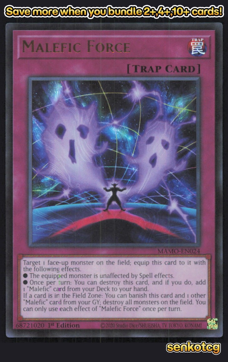 🎴 Malefic Force MAMO-EN024 Ultra Rare