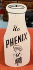 VINTAGE USE PHENIX MILK BOTTLE BOY PHENIX PHIL PORCELAIN SIGN CAR GAS OIL