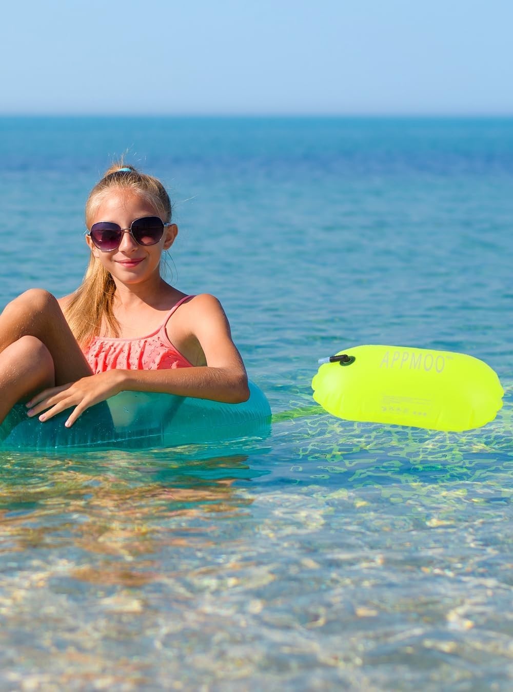 Swim Buoy - Enhanced Visibility Swim Belt with Lightweight Design and Dry Bag...