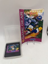 Sega Game Gear Deep Duck Trouble Starring Donald Duck Cartridge & Manual Clean