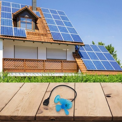 Windturbinenlüfter Windkraftlüfter Ausgabe 5V Draussen Elektrische Fahrzeuge