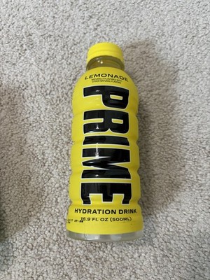 Prime Lemonade Hydration Electrolyte Drink 16.9 fl oz (500ml) Liquid Beverage