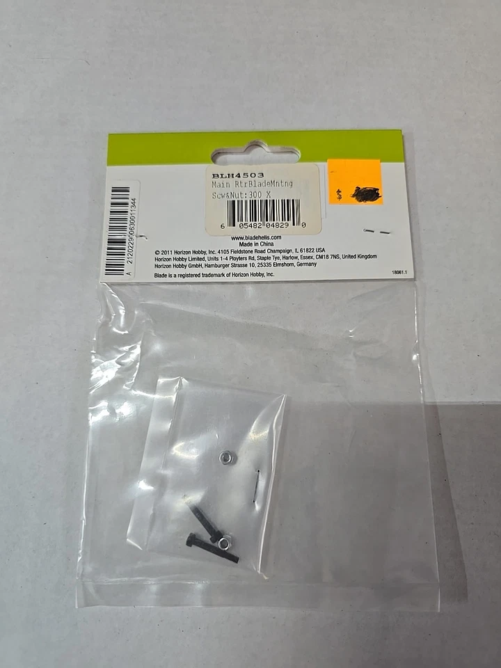BLADE BLH4503 = MAIN BLADE MOUNTING SCREWS  : 300 X (NEW) - Image 2 of 2