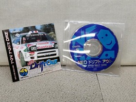 NEO Drift Out Neo Geo CD Rally Racing CD-ROM Home Game Software Neogeo Used
