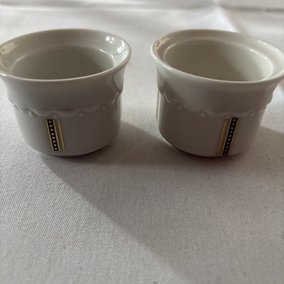 2 Eierbecher Porzellan, Rosenthal, Pearl China / Classic
