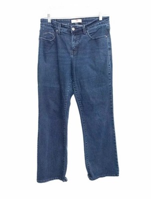 Levi's 512 Womens Blue Denim Jeans Bootcut Dark Wash Button Zip 5 Pockets 16M