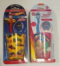 Brush Buddies Hot Wheels JoJo Siwa Toothbrush, Cap, Rising Cup - Set Of 2