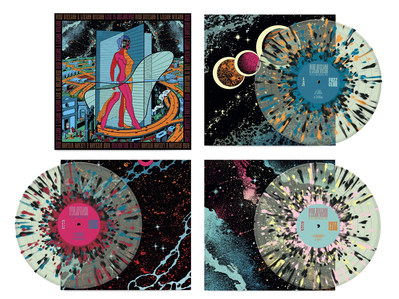 Концерт King Gizzard & the Li в Мельбурне 21: Официальный сайт клуба Fuzz (винил) (ИМПОРТ из Великобритании)