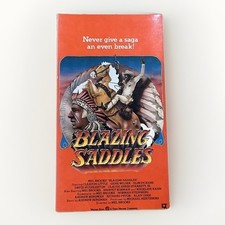Blazing Saddles VHS 1974 - 1991 - Gene Wilder - Mel Brooks - Cleavon Little