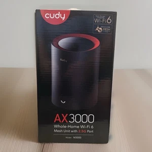 Cudy AX3000 2.5G Mesh Wi-Fi 6 Système 1-Pack Modèle M3000 NEW