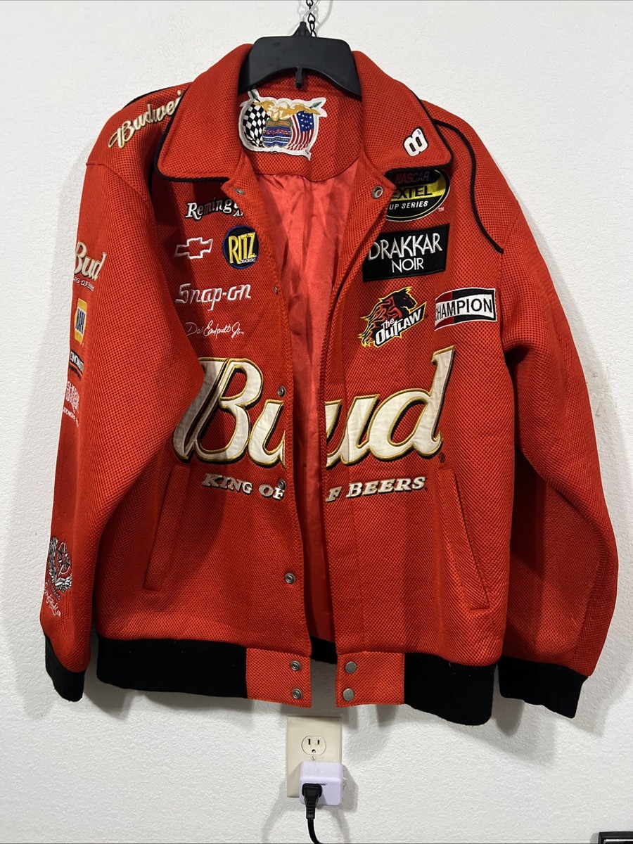 Jeff Hamilton NASCAR Jacket - Dale Jr - Budweiser -#8. (10-PO-1