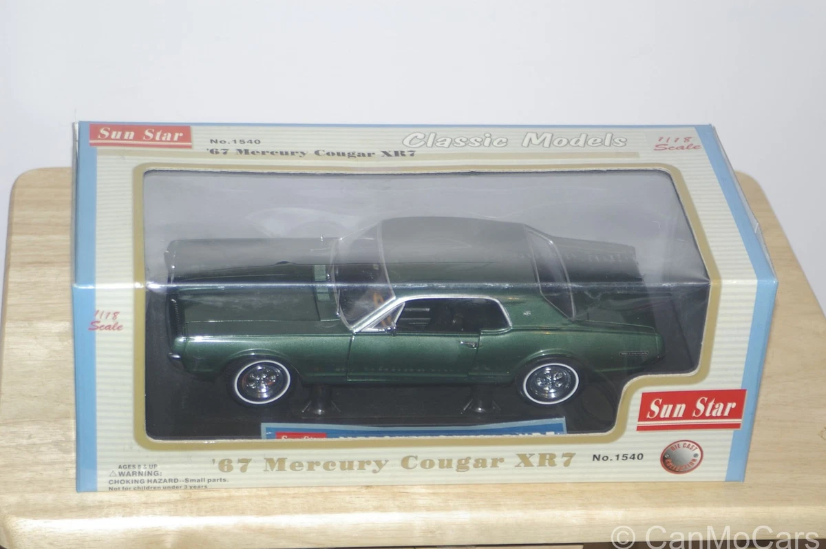 Sun Star 1967 Mercury Cougar XR7 ミニカー未使用 Sun Star 1967 Mercury Cougar XR7 ミニカー未使用 Sun Star '67