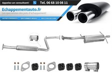 Échappement Mazda MX6 2.0 1991-1996 silencieux central + arrière FS0540300A