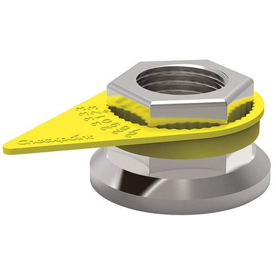 CHECKPOINT CPY22MM Loose Wheel Nut Indicator,22mm,Plastic 38XK77