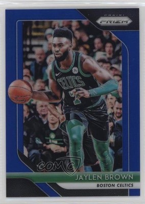 2018-19 Panini Prizm Blue Prizm 63/199 Jaylen Brown #108 0h5y