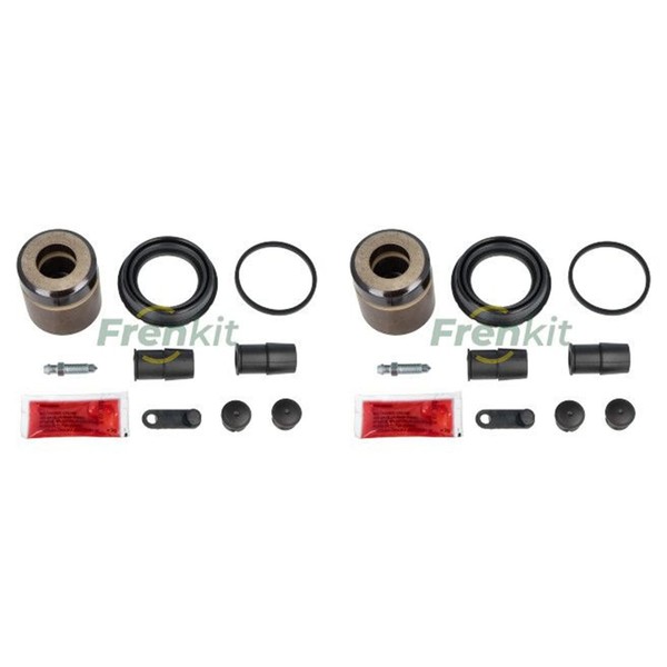 2X Frenkit Reparatursatz Bremssattel Vorne Passend FüR Opel Astra Chevrolet Cors-image