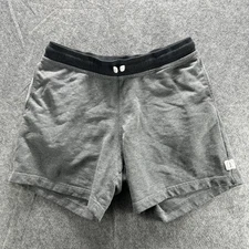 Chubbies Sweat Shorts Mens Medium Gray Fleece Lounge Elastic Waist Pockets