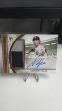 2025 Topps Museum Baseball  Anthony Volpe Patch And Auto /15