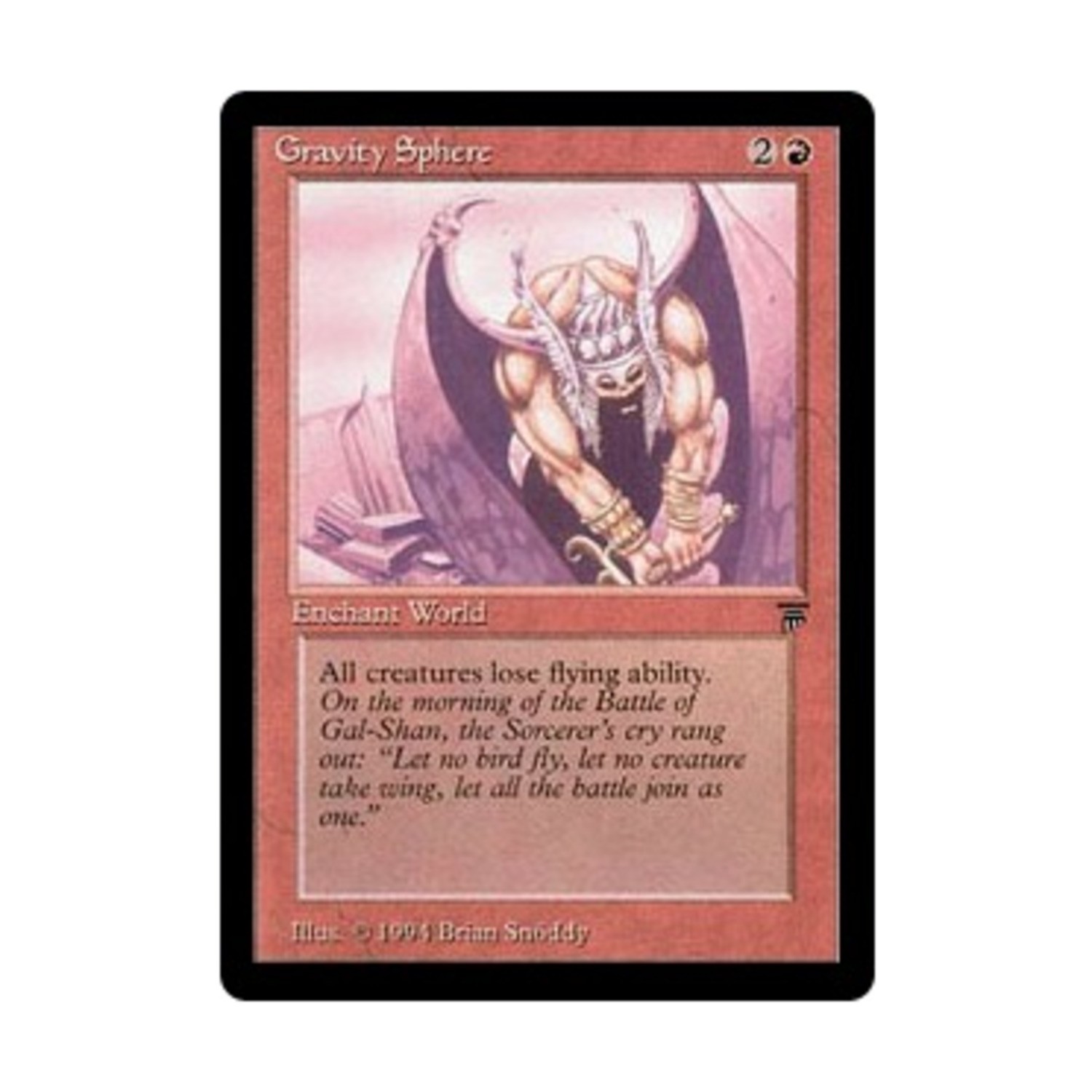 WOTC MtG Legends Gravity Sphere (R) EX