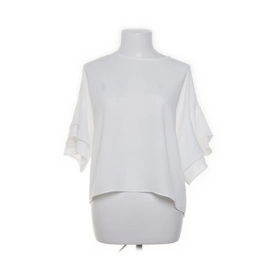 Blu Pepper, Top, Größe: S, TB2499, Weiß, Polyester, Einfarbig, Damen #o5P