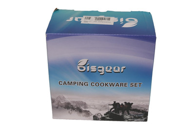 Camping Cookware Mess Kit for Backpacking Gear   Camping Cooking Set