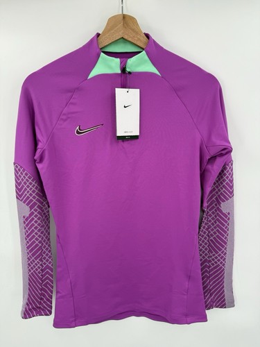 NEW Nike Dri-Fit Strike Soccer Top Womens Size XS 1/4 Zip Purple DV2865-551 - Picture 1 of 6