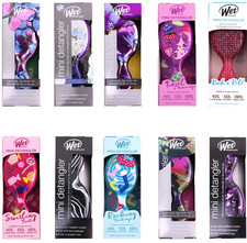 Wet Brush Mini Detangler Hair Brushes   Travel Size  Assorted Colors