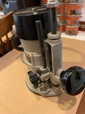 Porter Cable 6902 heavy duty 10 amp 23000 rpm with model 6931 plunge base