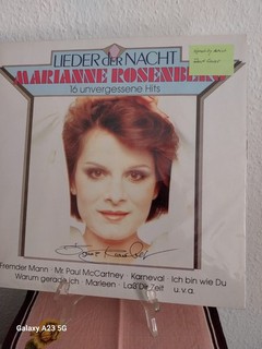 MARIANNE ROSENBERG signed by Artist LP !