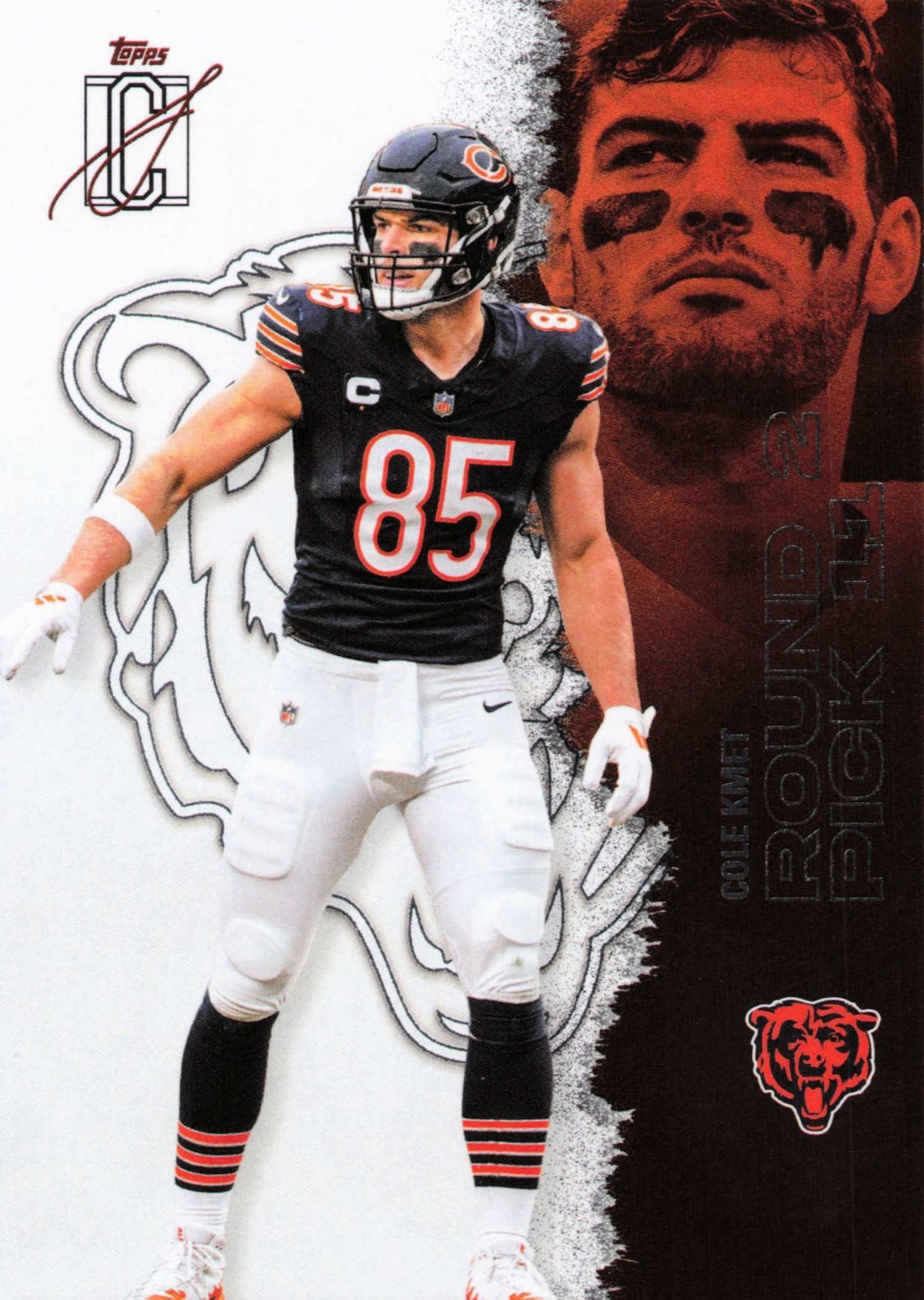 Cole Kmet - 2025 Topps Signature Class Football #68