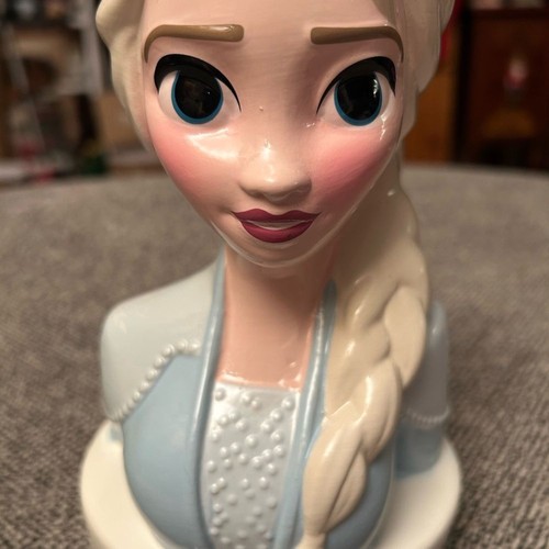 Alcancía Disney Frozen Princess ELSA INTRÉPIDA Azul Coleccionable Brillante - Imagen 2 de 8