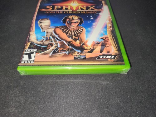 Sphinx and the Cursed Mummy THQ Original Microsoft Xbox BRAND NEW SEALED! - Picture 3 of 6