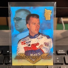 Press Pass VIP 1998 NASCAR Jeremy Mayfield Promo Race Card Original Vintage