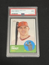 Mike Trout **ROOKIE CARD** PSA9 MINT GRADE! ?. rookie card picture