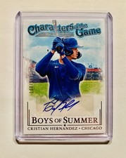 2024 Panini Boys Of Summer Cristian Hernandez Autograph #CGS-CH /149 Marlins Cub