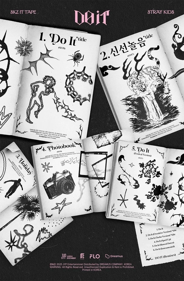 STRAY KIDS SKZ IT TAPE [DO IT] Album EVIL SKZOO SPEAKER Ver/Speaker+etc+POB+GIFT - Image 3 of 4