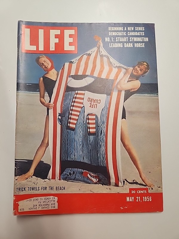 Life Magazine May 21 1956 70th Birthday Present No Hit Pitcher 17 Year Old