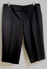 Nine West Black Dress Capri Polyester Blend Size 10