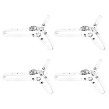 2 Pair Detachable Shoe Straps for Heels Adjustable Ankle Strap Clear